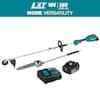 Makita LXT 18V Lithium-Ion Brushless Cordless Couple Shaft Power Head Kit w/String Trimmer & 10 in. Pole Saw Attachments