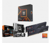 AMD Ryzen 5 7600X + GIGABYTE B650M GAMING + 32GB G.SKILL DDR5 + 1TB Kingston PCIe SSD