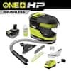 RYOBI ONE+ HP 18V Cordless SWIFTClean Mid Size Spot Cleaner with 4.0 Ah Battery and Charger
