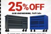 Harbor Freight In-Store Only Coupon: 25% Off U.S. General Roller Cabinets (2/26 Only)