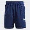 adidas men Train Essentials Woven Training Shorts  (Dark Blue/White)