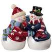 Hugging Snowmen Salt and Pepper Shakers for $0.59 + $1 Shipping