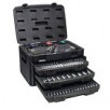 Master Mechanic 205 Piece Mechanics SAE Metric Socket and Tool Set with Case