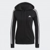 adidas via eBay - Apparels: Women Essentials French Terry 3-Stripes Full-Zip Hoodie $16 & More