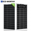 Eco-Worthy Solar Panel Kit &Tracking Bracket (2*195W Bifacial Solar Panel)