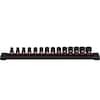 Milwaukee SHOCKWAVE 3/8 in. Drive Metric 6 Point Impact Socket Set (14-Piece)