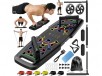 MQRW Push up Board with Resistance Bands and Ab Roller Wheel