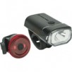 Blackburn 75 Lumen Front and Rear Bicycle Light Set, Black, 2 Pieces