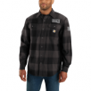 Carhartt Heavyweight or Rugged Flex Midweight Flannel Plaid Long-Sleeve Shirt for Men
