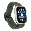 Insignia - Braided Nylon Band for Apple Watch - Olive Green