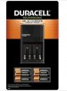 Duracell Rechargeable AA & AAA Batteries with Charger (Includes 6 AA and 2 AAA Pre-Charged Batteries)