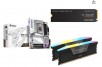 Motherboard SSD Memory Combo: Gigabyte AM5 Motherboard + Western Digital 2TB SSD + Corsair 32GB DDR5