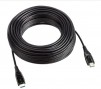 100-Feet  Amazon Basics HDMI Fiber Optic Cable, 18Gbps High-Speed (Black)
