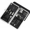 Manicure set Stainless Steel Nail Clipper, 12PCS Grooming Kit