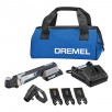 Dremel 20-volt Max Cordless 2 -Amp Variable speed 8 -Piece Oscillating Multi-Tool with Soft Case 1 -Batteries Included