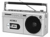 Victrola Mini Bluetooth Boombox with Cassette Player