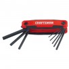 Craftsman Folding Hex Key Set (8-Key Metric or 9-Key SAE  for $4.98 Each)