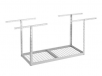 Gladiator GearLoft Adjustable Height Overhead Garage Storage Rack (48 in W x 24 in D) White