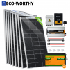 ECO-WORTHY 1560W Solar Panel Kit Power System  (8 Panels, 3000W Inverter, 2x 24V 100Ah LP Battery)