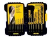 Irwin Tools IRWIN Drill Bit Set, Cobalt Alloy Steel, 15-Piece (316015)