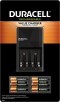 Duracell Rechargeable AA & AAA Batteries with Charger (Includes 6 AA and 2 AAA Pre-Charged Batteries)