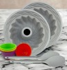 8-Piece G&S Design Silicone Bundtform Bakeware Set