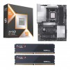 AMD Ryzen 9 9950X3D, MSI X870E-P Pro WiFi, G.Skill Flare X5 Series 32GB DDR5-6000 Kit, Computer Build Bundle