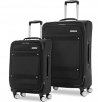 2-Pc American Tourister Whim Softside Luggage w/ Spinners (Carry-On & Medium)