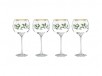4-Piece Lenox Holiday Wine Glass Set w/ Gold Accent Rim (856101)