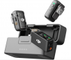 DJI Mic 2 (2 TX + 1 RX + Charging Case) Wireless Lavalier Microphone,Intelligent Noise Cancelling