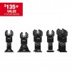 8-Piece Milwaukee Oscillating Multi-Tool Blade Kit
