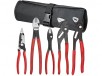 Woot - HandTools - KNIPEX, Wera, wiha, MORE!:  KNIPEX 5pc Core Pliers Set Tool Roll (9K0080150US) $200 & More