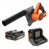 RIDGID 18V Cordless Compact Jobsite Blower Kit with 2.0 Ah Battery and Charger