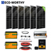 ECO-WORTHY 1170W Watt Solar Panel Kit Complete System 5120Wh Lithium Battery