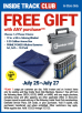 Harbor Freight ITC Members: FREE GIFT With ANY Purchase (Choice of Ammo Box, Moving Blanket or 18-Pack AA/AAA Batteries)