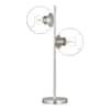 Home Depot - Hampton Bay Lamps from $10: 24.5" Vista Heights 2-Light Clear Globe Lamp $11.36 & More