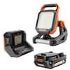 Ridgid 18V Cordless Magnetic Task Light Kit with 2.0 Ah Battery and Charger