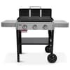28"  3-Burner Weber 43310201 Liquid Propane Outdoor Griddle (Black)