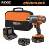 Ridgid 18V Brushless Cordless 4-Mode 1/2 in. High-Torque Impact Wrench Kit w/ (2) 4.0 Ah Lithium-Ion Batteries & Charger