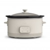6-Qt bella Pro 260W Programmable Ceramic Slow Cooker (Oatmilk)