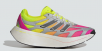 adidas women Adizero Aruku Shoes (Shock Pink/Solar Yellow, Various Sizes)