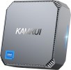 KAMRUI Mini PC 4K: Intel N100, 16GB DDR4, 512GB SSD, WiFi 5 BT, Windows 11 HOME (Certified - Refurbished)