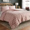 Threshold Boho Yarn Dye Ikat Cotton Comforter & Sham Set (Mauve, Full/Queen)