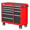 Craftsman  2000 Series 41.28-in W x 38.05-in H 10 -Drawer Steel Rolling Tool Cabinet (Red)