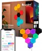 9-Panel Nanoleaf - Shapes Ultra Black Hexagons Smarter Kit - Multicolor