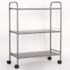 Room Essentials 3 Shelf Wide Utility Storage Cart (Gray)