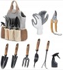 9-Piece Garden Tool Set w/Organizer