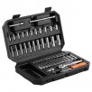54-Piece VEVOR Standard (SAE) and Metric Mechanics Tool Set with Hard Case