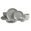 Stone Lain Lauren 16-Piece Dinnerware Set Stoneware, Green