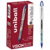 12-Count Uniball Vision Elite Rollerball Pens Bold Point (0.8mm, Blue)